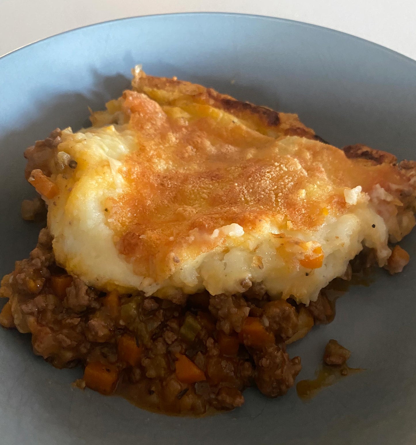 Classic Cottage Pie with Cheesy Crust by @my.cooks.mg